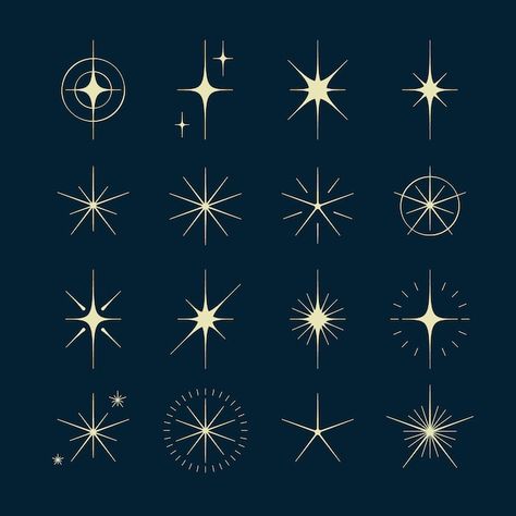 Star Graphic Design, Constellation Logo, 60 Logo, Art Deco Star, Star Branding, Christmas Fonts Free, Gfx Design, Star Logo Design, Star Labs