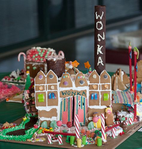 Themed Gingerbread House Ideas, Themed Gingerbread House, Gingerbread House Contest, Gingerbread Contest, Gingerbread House Ideas, Gingerbread House Parties, Bellingham Wa, Gingerbread Houses, Chocolate Factory