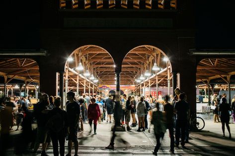 Detroit’s most Instagram-worthy spots - Curbed Detroit Eastern Market Detroit, Community Table, Sunset Point, Downtown Detroit, Instagram Locations, Detroit City, Architecture Landmark, Classic Architecture, Location Photography