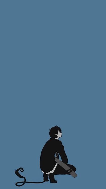 Blue Exorcist Wallpaper Aesthetic, Blue Exorcist Rin Wallpaper, Rin Okumura Pfp, Rin Okumura Wallpaper, Blue Exorcist Wallpaper, Blue Exorcist Rin, Blue Exorcist Anime, Exorcist Anime, Rin Okumura