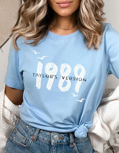 Taylor Merch, 1989 Taylor's Version, Hoodie Design, San Jose, Taylor Swift, Graphic Tee, Swift, Graphic Tees, T Shirts