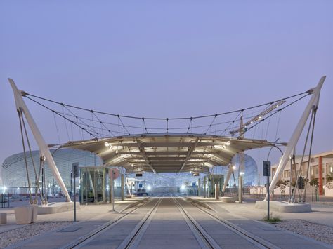 Cable Structure Architecture, Cable Architecture, Cable Structure, Sustainable Development Projects, Education City, Monash University, Eden Project, Doha Qatar, Structure Architecture