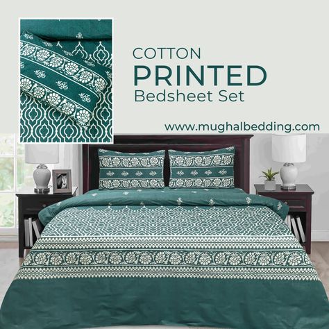 Printed Bedsheets, Banner Designs, Bedding Stores, Cotton Sheets, Creative Posters, Simple Backgrounds, Bed Sheet, Ad Design, Feeling Great