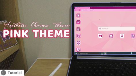 Hey we make a new chrome pink theme,because someone requested. Hope you enjoy Chromebook Theme Ideas, Pink Chrome Wallpaper Desktop, Aesthetic Chrome Extensions, Google Chrome Themes Aesthetic, Aesthetic Google Chrome Extensions, Fun Google Chrome Extensions, Google Extensions, Google Chrome Extensions, Chrome Extensions