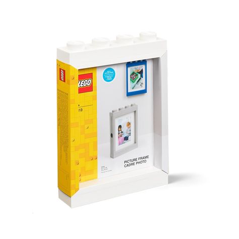 Buy LEGO White Picture Frame at Entertainment Earth. Mint Condition Guaranteed. FREE SHIPPING on eligible purchases. Shop now! #sponsored, , #ad, #White, #LEGO, #Frame, #Picture Lego Picture Frame, Lego Minifigure Display, Lego Bedroom, Lego Hogwarts, Grey Picture Frames, Lego Display, Picture Frame Sizes, Classic Lego, Lego Pictures