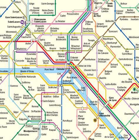 The Paris Metro Map : a convenient means of transportation and a work of art Metros : The network of lines covers central Paris, ... Paris Subway, Paris Tourist Attractions, Paris Printables, Bus Map, Paris Tourist, Underground Map, Subway System, Train Map, Metro Paris