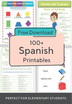 Preschool Spanish Lessons, Spanish Printables, Spanish Learning Activities, Preschool Spanish, Spanish Classroom Activities, Learning Spanish For Kids, Spanish Curriculum, Homeschool Spanish, Spanish Lessons For Kids