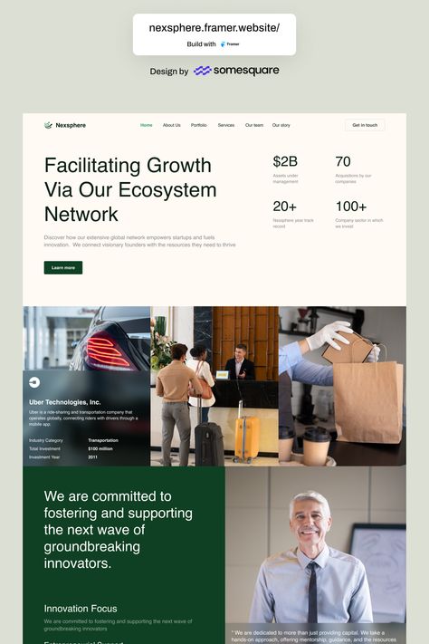 Excited to share our first exploration of a capital company website design! We are available for new projects. Feel free to reach out to us if you want to create or revamp your website at 📧 Email: project@somesquare.com Website Search Design, Minimal Corporate Website Design, Blog Style Design, Investment Company Website Design, Consulting Company Website, Company Overview Design, About Company Page Design, Cloth Website Design, Leadership Website Design