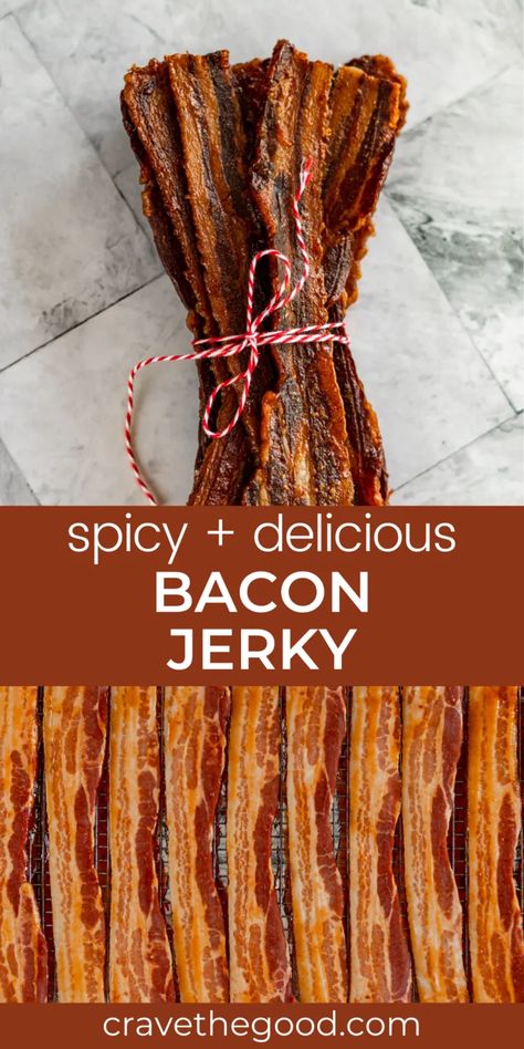 Bacon Jerky Recipe Dehydrator, Jerky Recipes Dehydrator, Oven Jerky, Jerkey Recipes, Dehydrating Food Storage, Bacon Jerky, Homemade Beef Jerky, Food Dehydration, Homemade Jerky