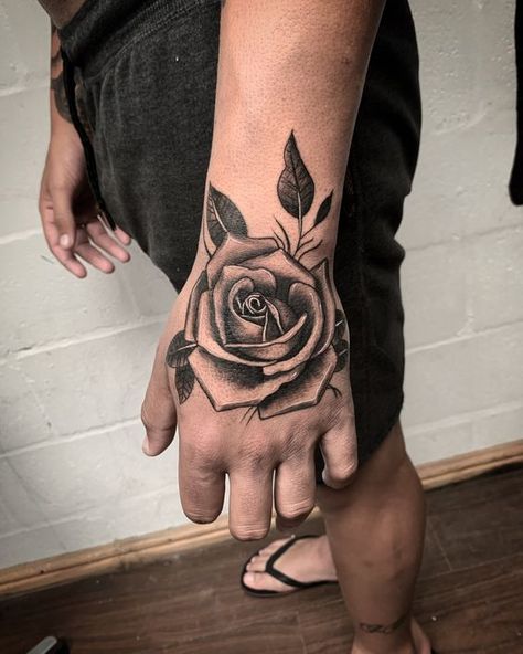 Rose hand tattoo design|#tattoo #handtattoo #tattoos #rosetattoo #tattoorose 781 Black Rose Hand Tattoo Men, Rose Tattoo For Hand, Hand Rose Tattoo Men, Rose Hand Tattoo Design, Black Rose Hand Tattoo, Rose Hand Tattoo Men, Tattoo Rose Hand, Rose On Hand Tattoo, Hand Rose Tattoo