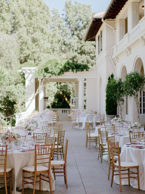 Elegant Italian Villa Wedding In The California Bay Area via Pacific Weddings Wedding In Villa, Wedding Venues Bay Area California, Italian Garden Wedding Theme, Villa Wedding Ideas, Villa Wedding Venues, European Garden Wedding, Garden Wedding California, Hotels In California, Outdoor Wedding Venues California