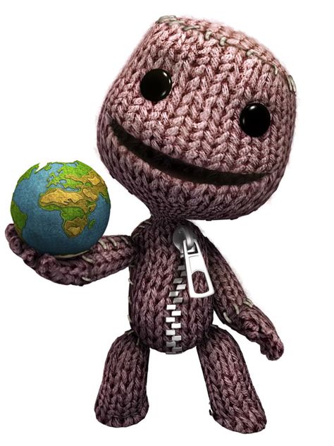 Sackboy Holding Earth from LittleBigPlanet Holding Earth, Planet Drawing, Little Big Planet, Game To Play, Planets Wallpaper, Planets Art, Boy Tattoos, Earth Art, Htv Vinyl