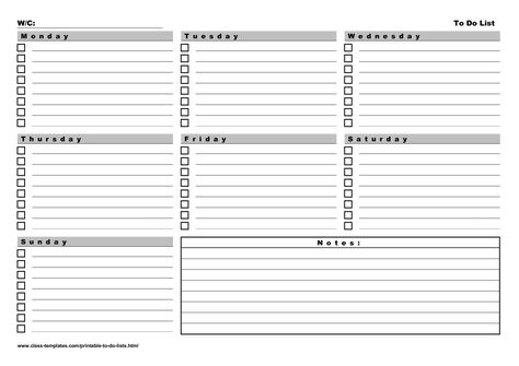 Looking for a printable to-do list 7-days weekly planning? Download this project management Printable to-do list 7-days weekly planner template now! Blank To Do List, Task List Template, Daily Task List, To Do List Template, Microsoft Word 2007, Project Management Templates, Monthly Calendar Template, Word 2007, Weekly Planner Template