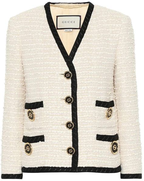 Gucci Tweed jacket Gucci Jacket Women, Gucci Tweed Jacket, Gucci Tweed, Gucci Jacket, Png Clothes, Chanel Jacket, Cashmere Jacket, Outer Jacket, Chanel Style