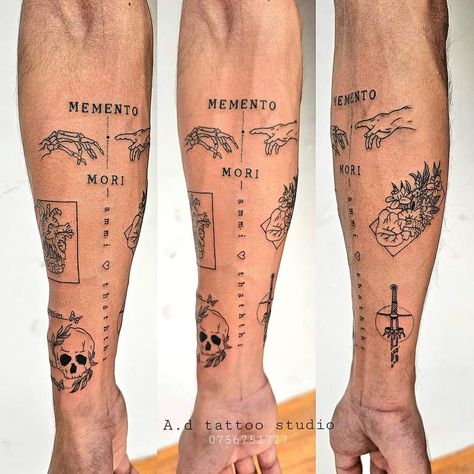 Stoic Tattoos For Men, Tattoo Small Men, Stoic Tattoo Ideas, Stoicism Tattoo, Concept Tattoo Design, Patchy Sleeve Tattoo, Stoic Tattoo, Bro Tattoos, Simple Leg Tattoos