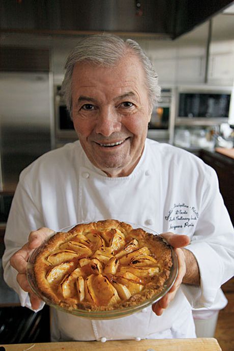 French Apple Tart, Jacques Pépin Recipe | Saveur Mind Recipes, Jacques Pepin Recipes, French Apple Tart, Fruity Dessert, Jacques Pepin, Apple Tart Recipe, French Dessert Recipes, Chocolate Deserts, Jacque Pepin