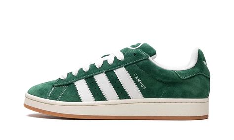 ADIDAS CAMPUS 00S "Dark Green Adidas Shoes Campus, Dark Green Shoes, Adidas Sl 72, Adidas Campus 00s, Baskets Adidas, Adidas Spezial, Sneaker Release, Nike Dunk High, Adidas Campus