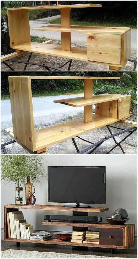 Tv Stand Plans, Living Room Rug Placement, Pallet Tv, Pallet Tv Stand, Pallet Tv Stands, Rug Placement, Tv Stand Designs, Office Architecture, Diy Tv Stand