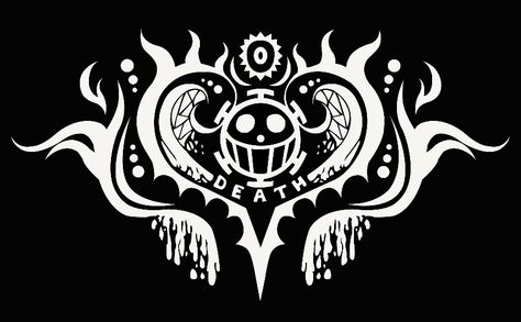 Trafalgar Law Symbol, Piece Symbol, Law Tattoo, Trafalgar Law Wallpapers, Heart Pirates, Small Tats, One Piece Tattoos, Naruto Tattoo, Trafalgar Law