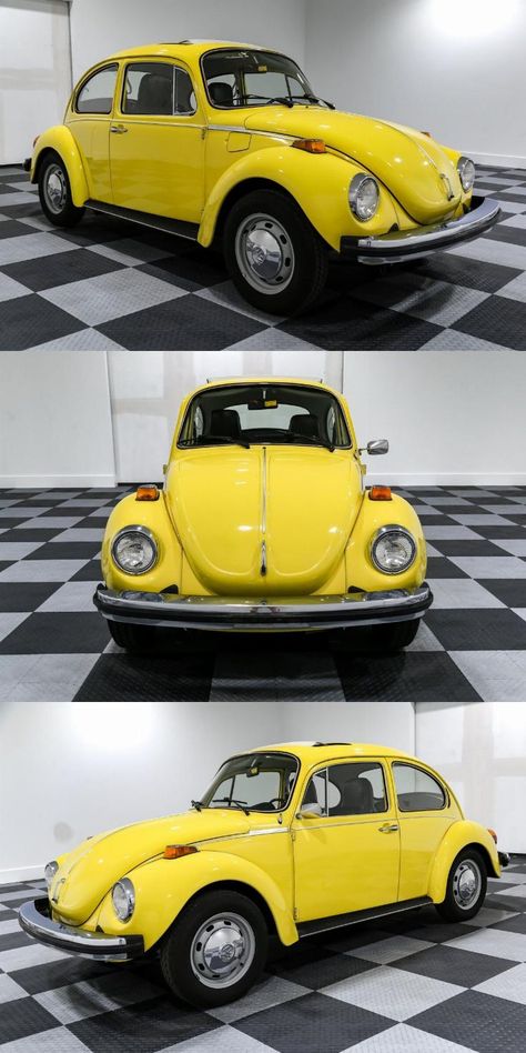 1974 Volkswagen Beetle – Classic Classic Volkswagen Beetle, Vw Beetle For Sale, Vw Sedan, Classic Volkswagen, Not Talking, Cars Vintage, Bucket Seats, Vw Beetles, Time Capsule