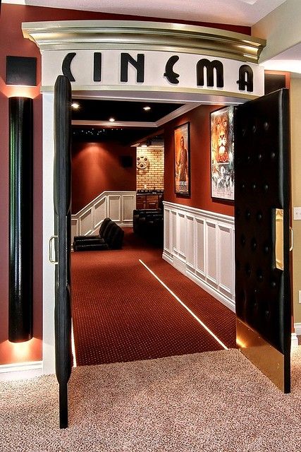 Interior View 19 | Pathway Homes | Flickr Home Cinema Room Ideas, Theatre Room Ideas, Deco Cinema, Basement Movie Room, Theater Room Decor, Small Home Theaters, Cinema Decor, Home Theater Room Design, Theater Room Design