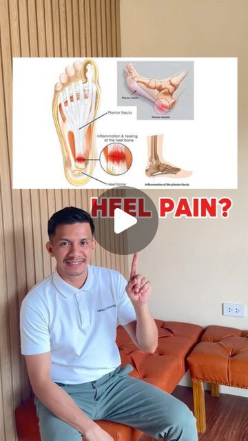 Madz Mariwa 🇵🇭 on Instagram: "Heel Pain Relief 🤩🤩🤩 

#plantarfasciitis #heelpain #trending" L5 S1 Pain Relief Exercise, Heel Pain Relief, Heel Pain, Physical Therapy, Pain Relief, Heels