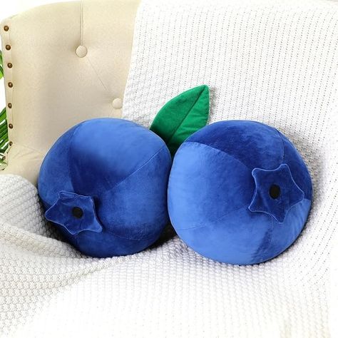 Amazon.com: Beeveer Decorative Cute Fruit Plush Pillow Kawaii Hugging Plushies Gift Soft Novelty Pillow Toy Cherry Blueberry Olive Tomato Peach Shaped Cushion Seat Decor for Kids Girl Home (Blueberry) : Toys & Games Blueberry Pillow, Blueberry Plush, Olive Tomato, Novelty Pillows, Cute Fruit, Cushion Seat, Plush Pillow, Girl House, Plush Pillows