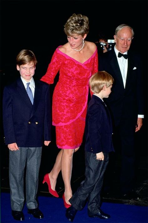 Diana Williams, The Royal Albert Hall, Principe William, Princess Diana Family, Princess Diana Photos, Diana Princess Of Wales, Prince William And Harry, Diana Fashion, Principe Harry