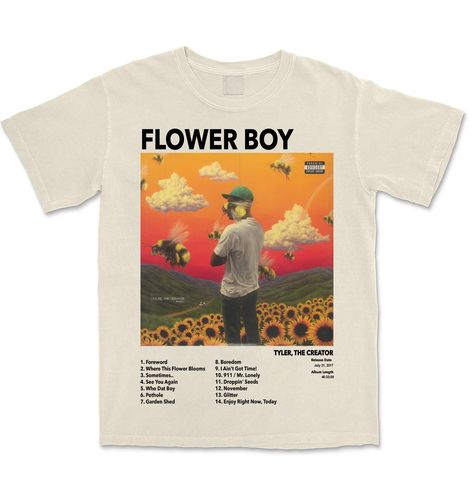 Flower Boy - Tyler The Creator Shirt, Retro Album Tee, Hip Hop Tee Retro 90s Shirt- #90s #Album #Boy #creator #Flower #Hip #Hop #Retro #Shirt #Tee #Tyler Check more at https://howcandothis.com/manstyle/flower-boy-tyler-the-creator-shirt-retro-album-tee-hip-hop-tee-retro-90s-shirt/ Tyler The Creator Merch, 90s Shirts Graphic Tees, Tyler The Creator Shirt, T Shirt Art, Hip Hop Tee, T-shirt Print Design, Trending Graphic Tees, 90s Shirts, Shirt Print Design