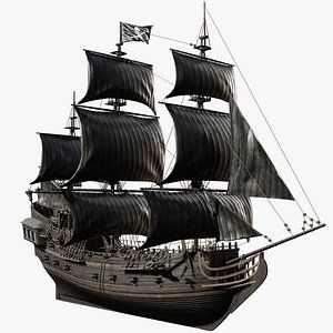 Cartoon Pirate Ship, Black Pearl Ship, Chinese Boat, Pirate Ship Model, Galleon Ship, Model Engineering, Pirate Boats, Pirate Island, Scale Model Ships