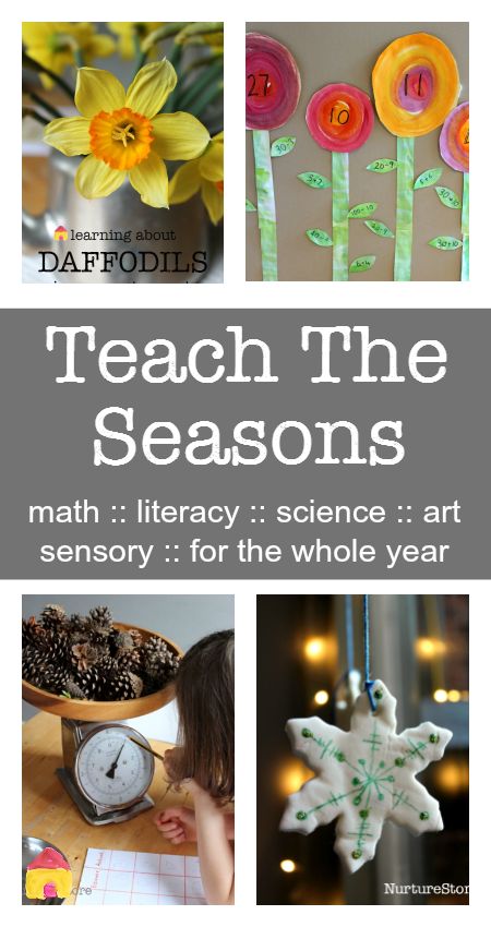 A complete resource to Teach The Seasons :: seasonal activities for the whole year Play Dough Recipes, Weather Experiments, Spring Lesson Plans, Seasons Preschool, Winter Lesson Plan, Seasons Lessons, Fall Lesson Plans, September Activities, Spring Lessons