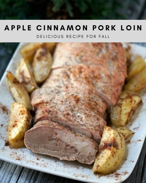 Pork Loin And Apple Recipes, Pork Loin Apple Recipes, Apple Pork Tenderloin Oven, Roasted Pork Loin With Apples, Making A Turkey, Pork Loin With Fennel And Apples, Easy Pork Tenderloin, Pork Loin Recipe, Chopped Steak