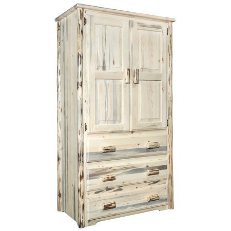 Pine Armoire, Wardrobe Storage Cabinet, Tv Armoire, Armoire Wardrobe, Wood Armoire, Western Bedroom, Wood Wardrobe, Wardrobe Sale, Armoires & Wardrobes