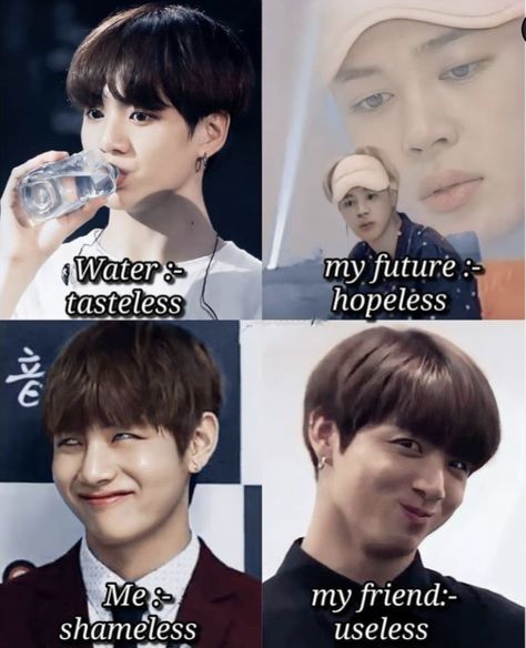 Bangtan Boys Funny, Genius People, Army Memes, Army Jokes, Kdrama Memes, Bts Theory, Funny School Jokes, Bts Memes Hilarious, K Wallpaper