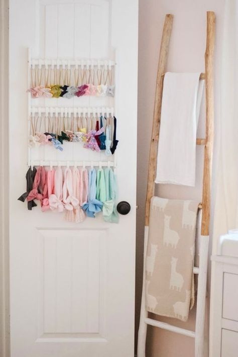 Our readers know that we love a good IKEA nursery hack. After all, IKEA furnishings are versatile, affordable, and lets us dip our toes into a DIY project -customizing it to suit our unique style. Ahead, find the best IKEA nursery hacks for a small nursery. Baby Headband Storage, Ikea Nursery Hack, Nursery Hacks, Ikea Kallax Shelving, Headband Storage, Tiny Nursery, Small Nursery, Bow Storage, Ikea Nursery