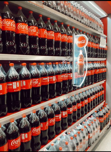 Cola Aesthetic, Coca Cola Store, Store Display Design, Trade Market, Coca Cola Christmas, Pizza Hut, Product Display, Display Design, Booth Design