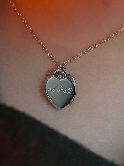 #tiffanyandco #bf #christmas #aesthetic #cutecore #necklace #pink #heart Cutecore Necklace, Bf Necklaces, Bf Christmas, Tiffany And Co, Christmas Aesthetic, Pink Heart, Necklaces, Christmas, Pink