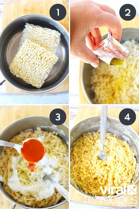 Buffalo Chicken Ramen Noodles, Buffalo Chicken Ramen, Buffalo Ramen Noodles, Doctored Up Ramen Noodles, Ramen Meals, Ramen Dinner Recipes, Chicken Ramen Noodle Recipes, Ramen Noodle Recipes Easy, Traditional Ramen