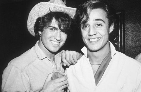 Astro Pop, Andrew Ridgeley, George Michael Wham, Saturday Night Fever, Night Fever, Childhood Photos, Brunette To Blonde, George Michael, Freddie Mercury