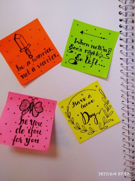 Stick Notes Quotes, Motivational Quotes On Sticky Notes, Sticky Notes Aesthetic Drawing, Stick Notes Ideas Wall Study, Sticky Notes Quotes Motivation Study, Sticky Notes Quotes Aesthetic, Cute Sticky Notes Quotes, Sticky Notes Motivation Wall, Stick Notes Ideas Wall