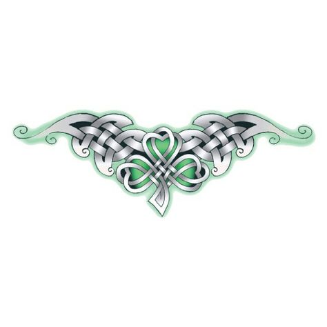 Celtic Tattoo For Women Irish, Celtic Tattoo For Women, Mutterschaft Tattoos, Shamrock Tattoos, Celtic Shamrock, Irish Tattoos, Clover Tattoos, Knot Tattoo, Celtic Tattoo