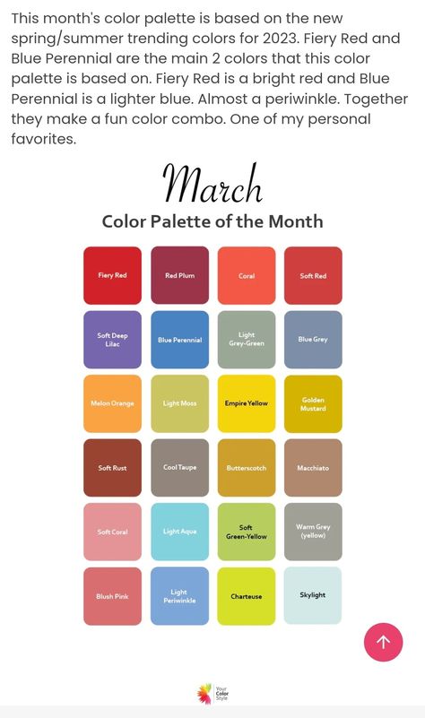 March Color Palette, March Colors, Brazilian Bracelet, Color Trends 2024, Pantone Color Chart, Art Journal Inspo, Bridal Lengha, All Colour, Spring Morning