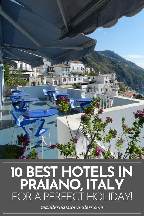 Are you looking for luxury, boutique, or budget places to stay in Praiano? Here’s our list of the 10 best hotels in Praiano, Italy! #praianoitaly #travelitaly Cities To Visit In Italy, Praiano Italy, Amalfi Coast Hotels, Best Places In Italy, Italy Trip Planning, Green Land, Italy Destinations, Holiday Travel Destinations, Italy Hotels