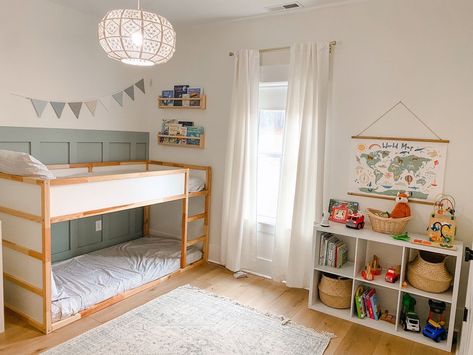 Big boy room Boy And Girl Shared Room Ideas, Toddler Brothers Room, Bunk Bed Room Layouts, Boy And Girl Kids Room, Toddler And Baby Shared Room, Sisters Shared Bedroom, Boy And Girl Shared Room, Girls Bunk Beds, Toddler Bunk Beds