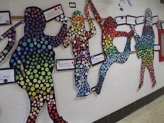 Fun Art Projects, Classe D'art, 6th Grade Art, Classroom Art Projects, Dot Day, Collaborative Art, School Art Projects, Art Idea, Middle School Art