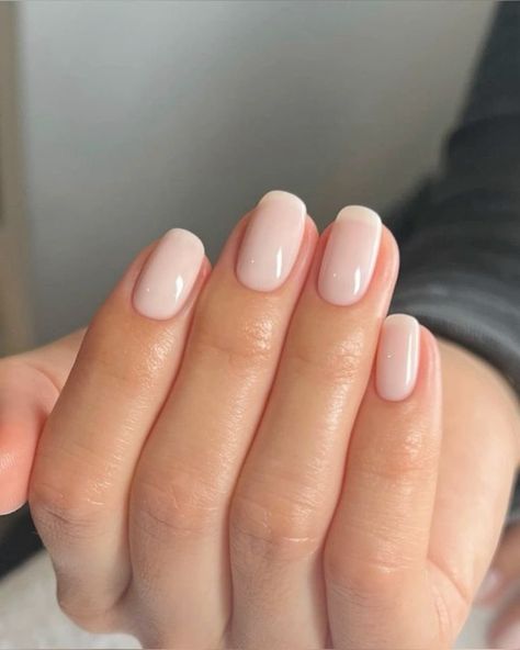 Ivory Nails, Future Nails, Bridesmaids Nails, Pastel Nails Designs, Subtle Nails, Minimal Nails, Almond Acrylic Nails, Neutral Nails, Bridal Nails