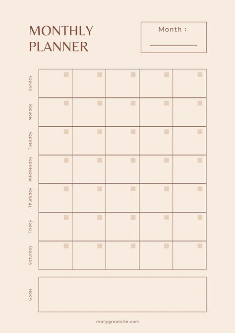 Calendar Schedule Template, Monthly Planner Template Aesthetic, Schedule Templates Monthly, Good Notes Monthly Planner, Month Schedule Planner, Aesthetic Monthly Planner Template, Monthly Planner Template Free Printable, Month Planner Template, Goodnotes Monthly Planner