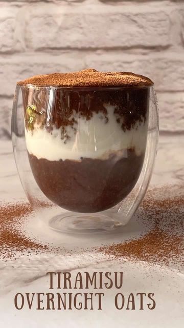 Coffee Powder, Overnight Oats, Perfect Food, A Bowl, Greek Yogurt, Cocoa Powder, Oats, Yogurt, Cocoa