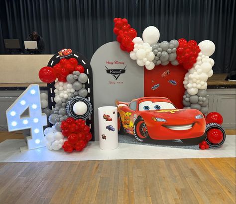 Car Decorations Birthday, Disney Cars Birthday Party Decorations, Disney Cars Birthday Decorations, Disney Cars Theme, Pixar Cars Birthday, Cars (disney) Party, Cars Birthday Party Decorations, Surprise Birthday Decorations, Cars Birthday Party