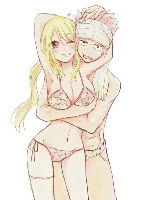 Natsu And Lucy Kiss, Nalu Fanart, Lucy Natsu, Natsu E Lucy, Fairy Tail Photos, Fairy Tail Comics, Fairy Tail Images, Natsu Fairy Tail, Fairy Tail Natsu And Lucy